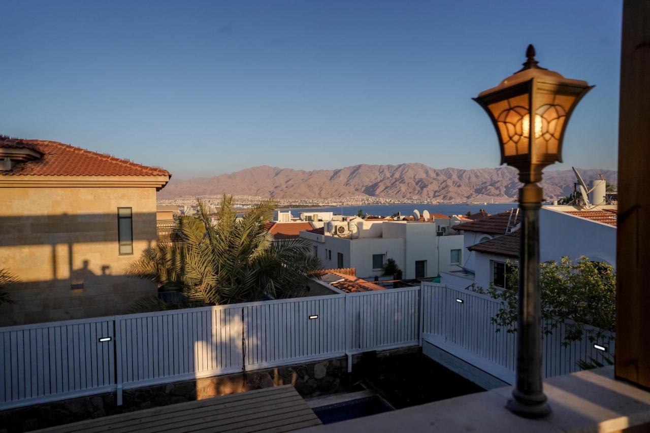 וילה רוני בריכה מחוממת Villa Roni Heated Pool Eilat Ngoại thất bức ảnh